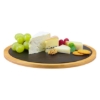 Obrázek Tác servírovací, břidlice v bambusu TAPAS&FRIENDS  ø 28 cm