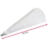 Obrázek Set zdobící STEEL s 6 malými nerezovými nástavci, sáček 30 cm / 8 dílů