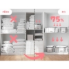 Obrázek Úložný box s vakuovým pytlem Compactor Life XXL 210 litrů