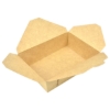 Obrázek EKO menu box psaníčko, kraft, 200 x 140 x 65 mm/25 ks