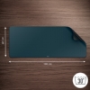 Obrázek Podložka na stůl XL Leitz 100x40cm sametově šedá
