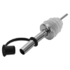 Obrázek Nálevka s víčkem a příchytkou, silikonová INOX STANDARD / 2 ks