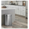 Obrázek Pedálový odpadkový koš Simplehuman – 60 l, půlkulatý, kartáčovaná ocel