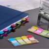 Obrázek Záložky Post-it 15,8 x 38,1 mm/ modrá/žlutá/růžová/fialová / 4 ks