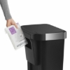Obrázek Pedálový odpadkový koš Simplehuman – 45 l, obdélníkový, černý plast /nerez