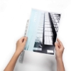 Obrázek Lišty nasouvací závěsné 5-6mm 2206 - čirá / 100 ks (2x50)