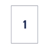 Obrázek Etikety Avery-Zweckform - ultra odolné 210 x 297 mm - bílá / 10xA4