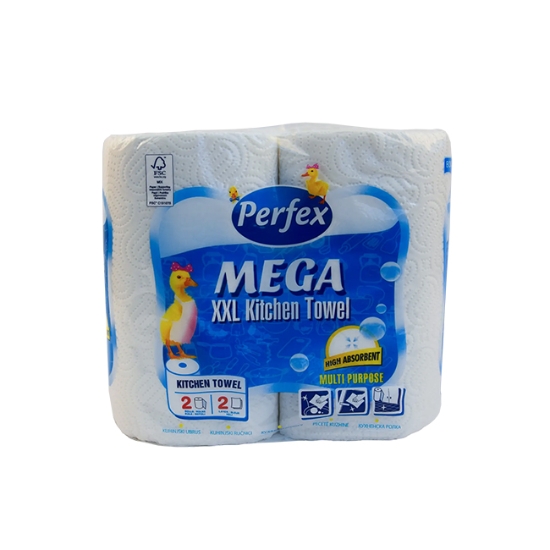 Obrázek Kuchyňské utěrky na roli Perfex MEGA XXL / 2 ks