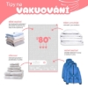 Obrázek Vakuový úložný pytel Compactor Bag Aspispace L 120 litrů, 80 x 100 cm/ 2ks