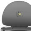 Obrázek Pedálový odpadkový koš Simplehuman – 45 l, půlkulatý, matná ocel
