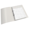 Obrázek Pořadač kroužkový Leitz Cosy A4 PP 2RR 25mm - sametová šedá