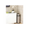 Obrázek Odpadkový koš Simplehuman pro obchodní prostory – 50 L, SLIM, otevřený, kartáčovaný nerez