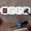 Obrázek Prodlužovací kabel, 5 zásuvek s vypínačem  3 m