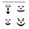 Obrázek Sada na vyřezávání dýní a melounů HALLOWEEN / 4 ks