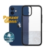 Obrázek PanzerGlass ClearCase Antibacterial pro Apple iPhone 12 mini Black edition