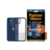 Obrázek PanzerGlass ClearCase Antibacterial pro Apple iPhone 12 mini Black edition