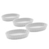 Obrázek Miska zapékací, porcelánová OVAL / 4 ks