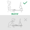 Obrázek Stojan na monitor Leitz ERGO, - bílý
