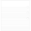 Obrázek Diář Filofax Domino Soft A6 - fialová