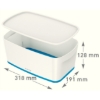 Obrázek Úložný box s víkem Leitz MyBox®, velikost S - modrý