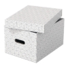 Obrázek Box úložný Esselte Home, vel. M - bílá / 3 ks