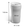 Obrázek Hrnek termo CONSTANT Pastel 0,3 l, nerez