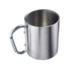 Obrázek Hrnek nerezový s karabinou - 300 ml