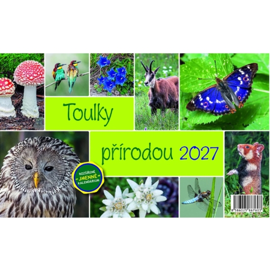 Obrázek Kalendář stolní Toulky Přírodou 2027