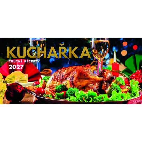 Obrázek Kalendář stolní Kuchařka 2027