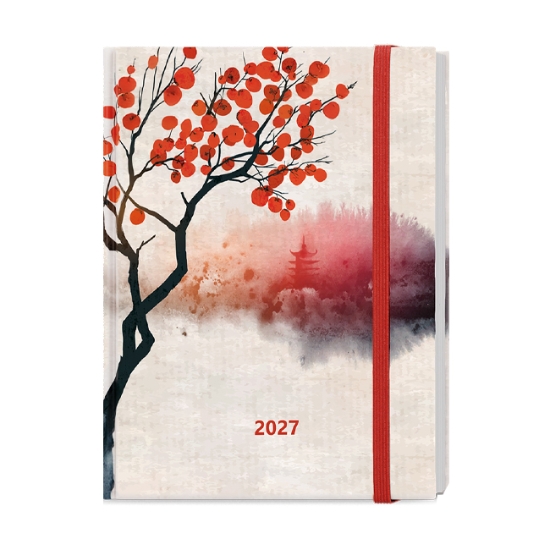 Obrázek Diář týdenní B6 lamino- Zen 2027