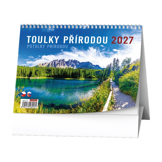 Obrázek Kalendář stolní Toulky přírodou 2027