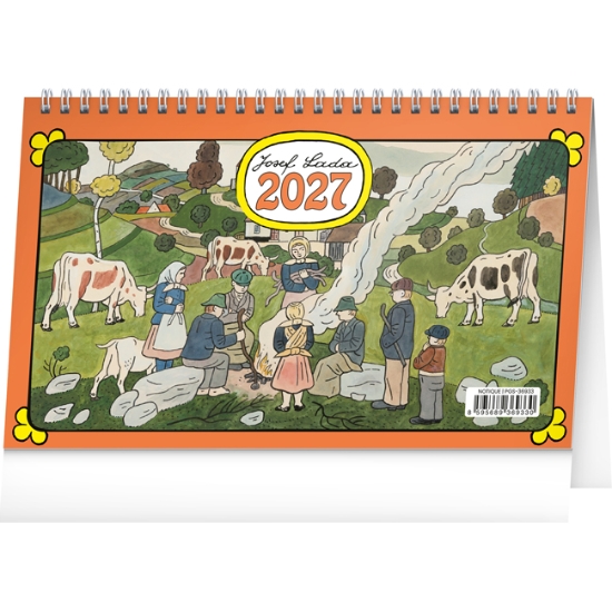 Obrázek Kalendář stolní Josef Lada - 2027