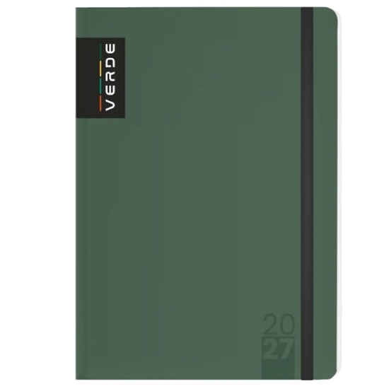 Obrázek Diář týdenní Pastelini Verde A6 - zelená 2027