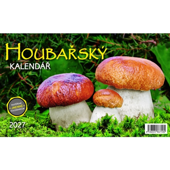 Obrázek Kalendář stolní Houbařský 2027